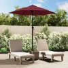 Maison Exclusive Parasols, Voiles D’Ombrage | - Parasol bordeaux 200x224 cm aluminium