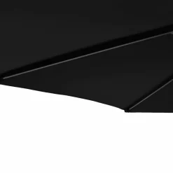 Maison Exclusive - Parasol de jardin avec mât en acier noir 225x225x212 cm Sale