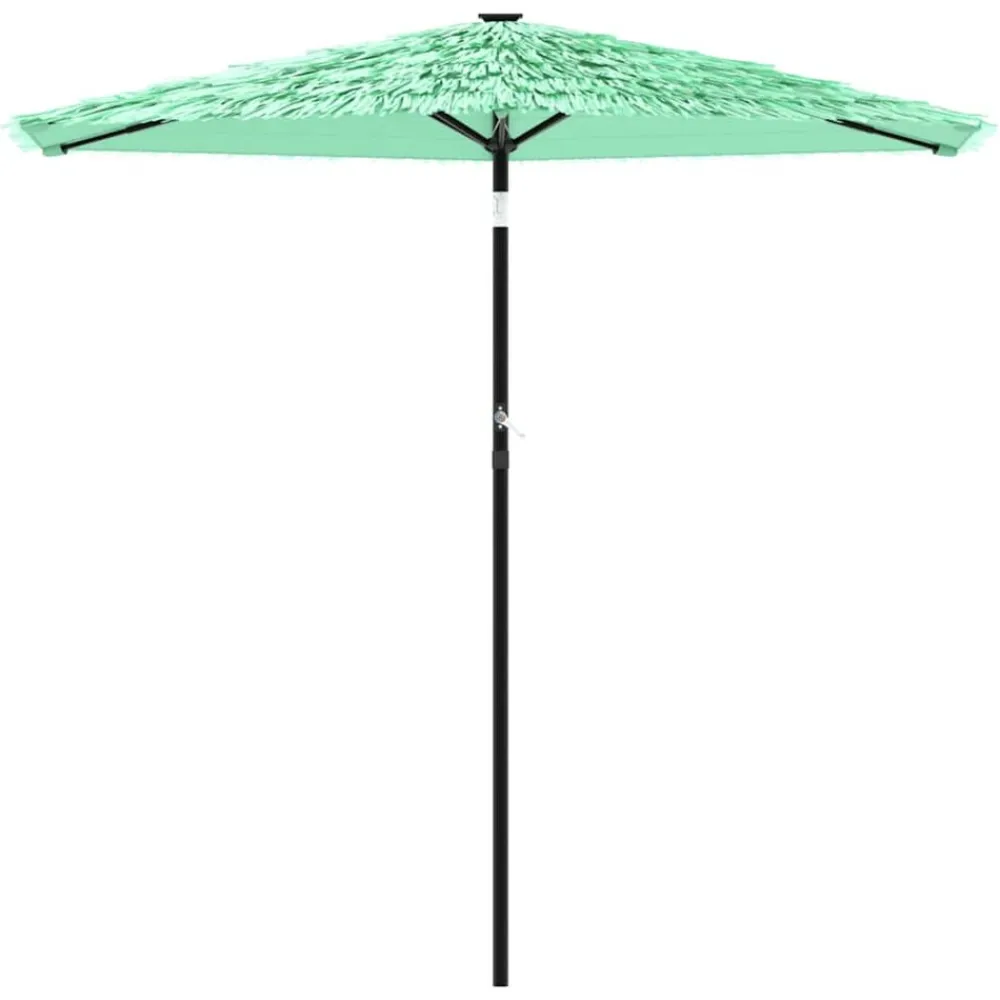 Maison Exclusive - Parasol de jardin avec mât en acier vert 268x268x226 cm Sale