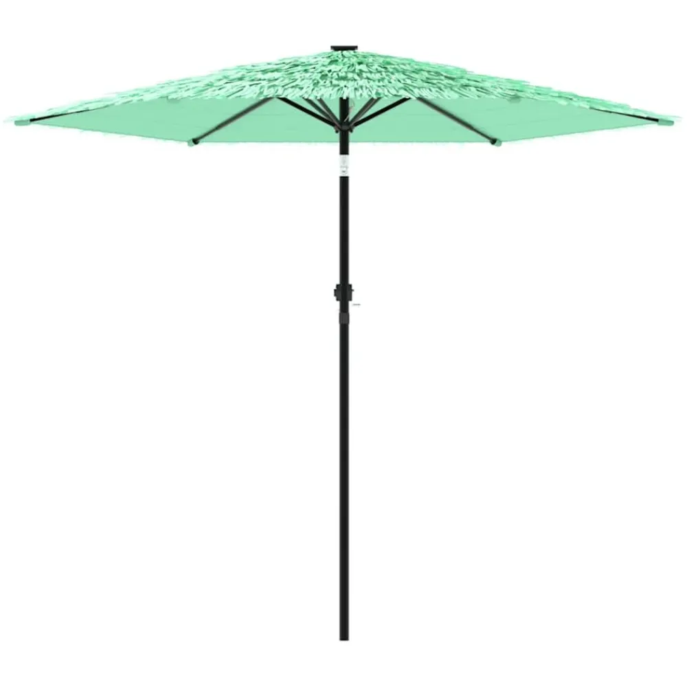 Maison Exclusive - Parasol de jardin avec mât en acier vert 268x268x226 cm Sale