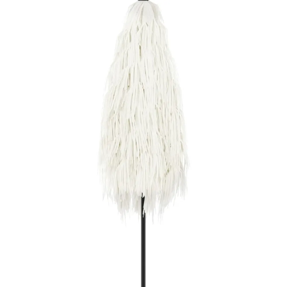 Maison Exclusive - Parasol de jardin avec mât en acier blanc 268x268x226 cm Best
