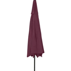 Maison Exclusive Parasols, Voiles D’Ombrage | - Parasol de jardin à 3 niveaux avec mât en aluminium vert