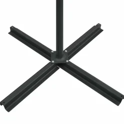 Maison Exclusive Parasols, Voiles D’Ombrage | - Parasol de jardin en porte-à-faux lumières led mât en aluminium
