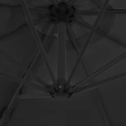 Maison Exclusive - Parasol de jardin avec base portable anthracite Hot
