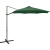 Maison Exclusive Parasols, Voiles D’Ombrage | - Parasol de jardin avec mât en acier sable 180 cm