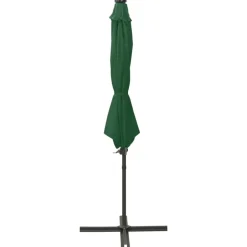 Maison Exclusive Parasols, Voiles D’Ombrage | - Parasol de jardin avec mât en acier sable 180 cm