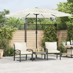 Maison Exclusive Parasols, Voiles D’Ombrage | - Parasol de jardin avec base portable anthracite