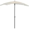 Maison Exclusive Parasols, Voiles D’Ombrage | - Parasol de jardin avec mât 200x130 cm sable