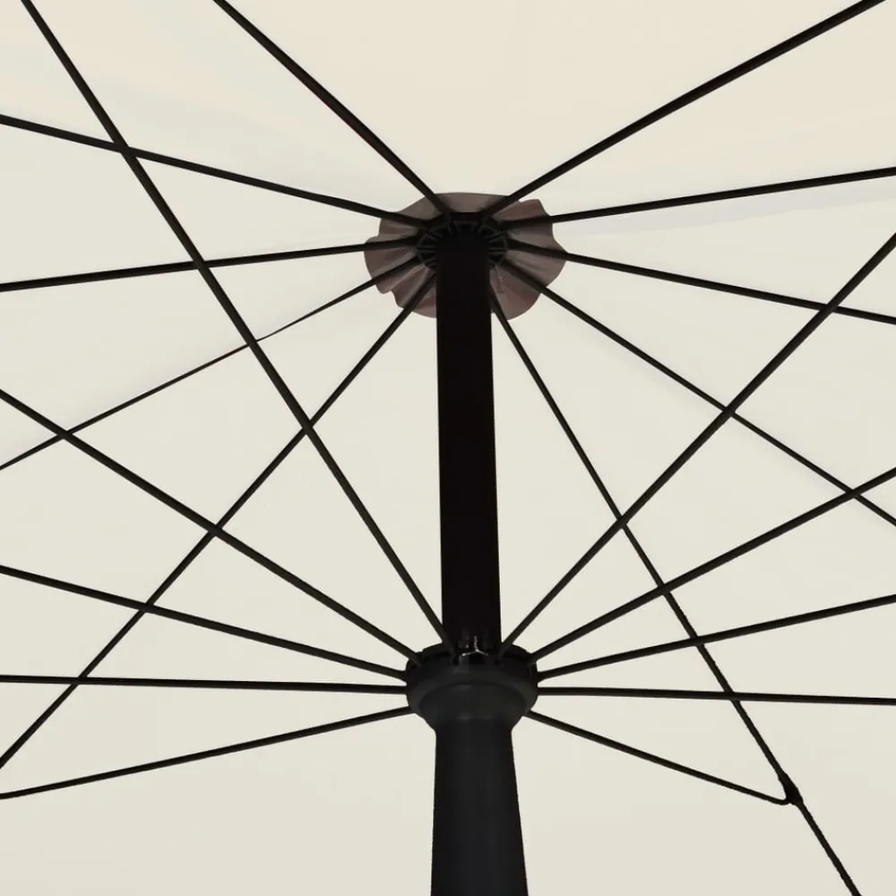 Maison Exclusive Parasols, Voiles D’Ombrage | - Parasol de jardin avec mât 200x130 cm sable