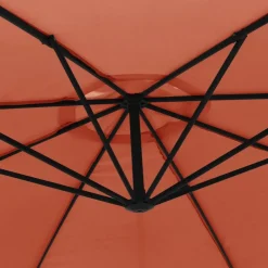 Maison Exclusive Parasols, Voiles D’Ombrage | - Parasol de jardin en porte-à-faux et poteau en aluminium