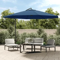 Maison Exclusive Parasols, Voiles D’Ombrage | - Parasol de jardin avec mât en métal 390 cm terre cuite