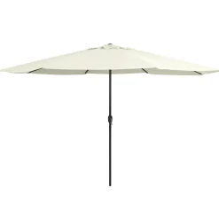 Maison Exclusive Parasols, Voiles D’Ombrage | - Parasol de jardin avec mât en métal 390 cm rouge bordeaux