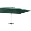 Maison Exclusive Parasols, Voiles D’Ombrage | - Parasol de jardin avec mât en acier bleu 180 cm