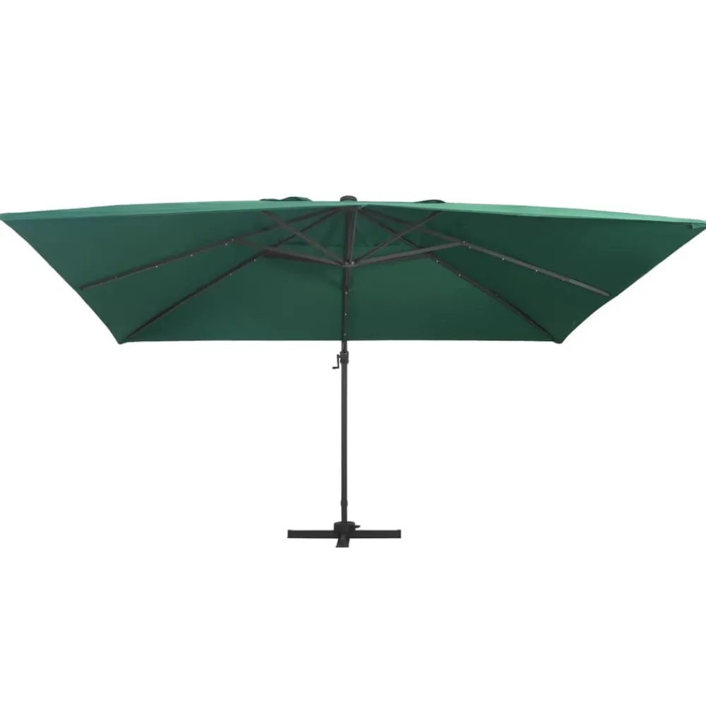 Maison Exclusive Parasols, Voiles D’Ombrage | - Parasol de jardin avec mât en acier bleu 180 cm