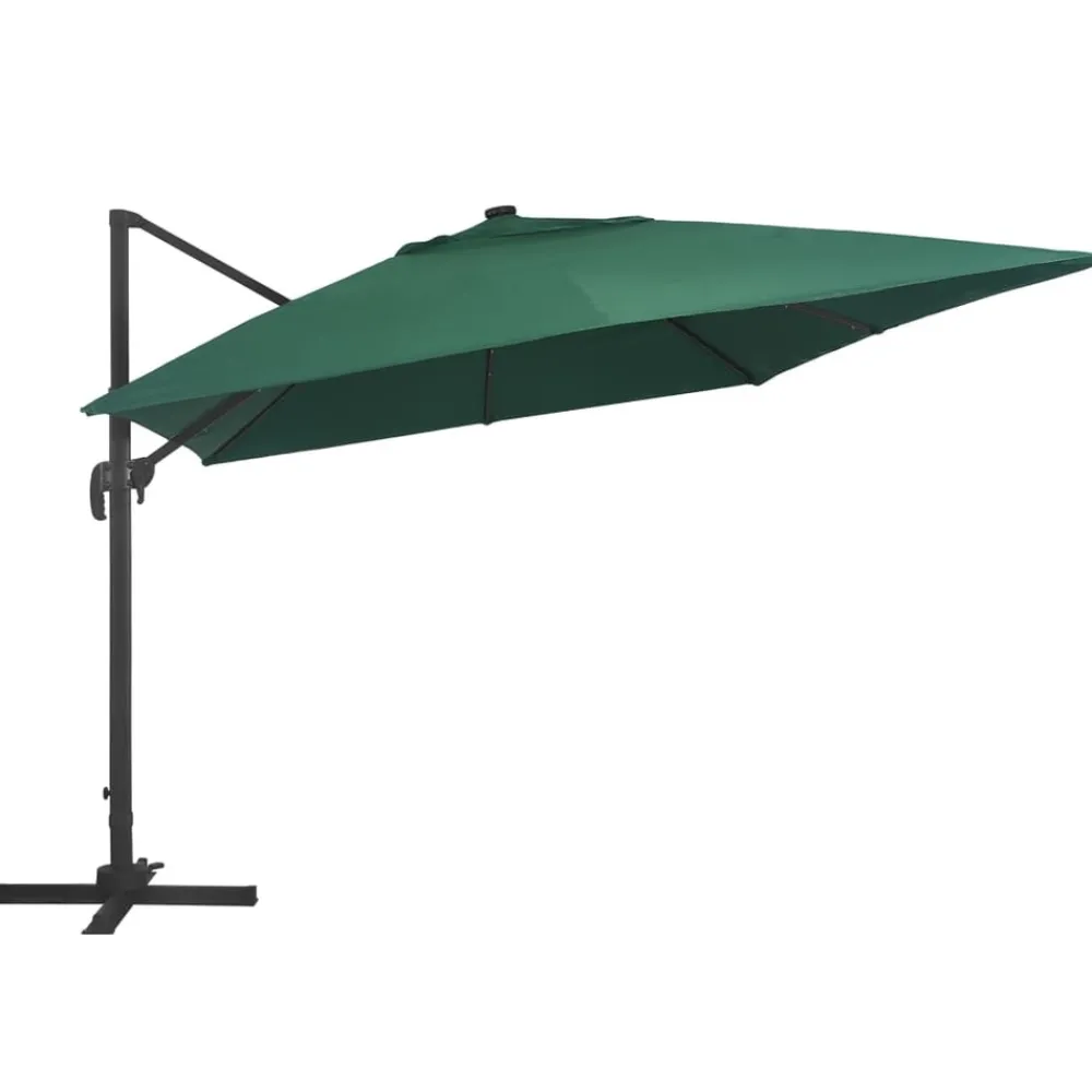 Maison Exclusive Parasols, Voiles D’Ombrage | - Parasol de jardin avec mât en acier bleu 180 cm