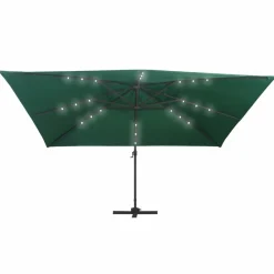 Maison Exclusive Parasols, Voiles D’Ombrage | - Parasol de jardin avec mât en acier bleu 180 cm