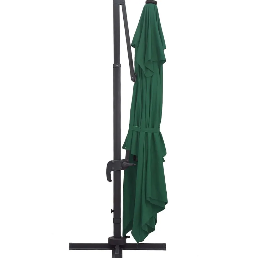 Maison Exclusive Parasols, Voiles D’Ombrage | - Parasol de jardin avec mât en acier bleu 180 cm