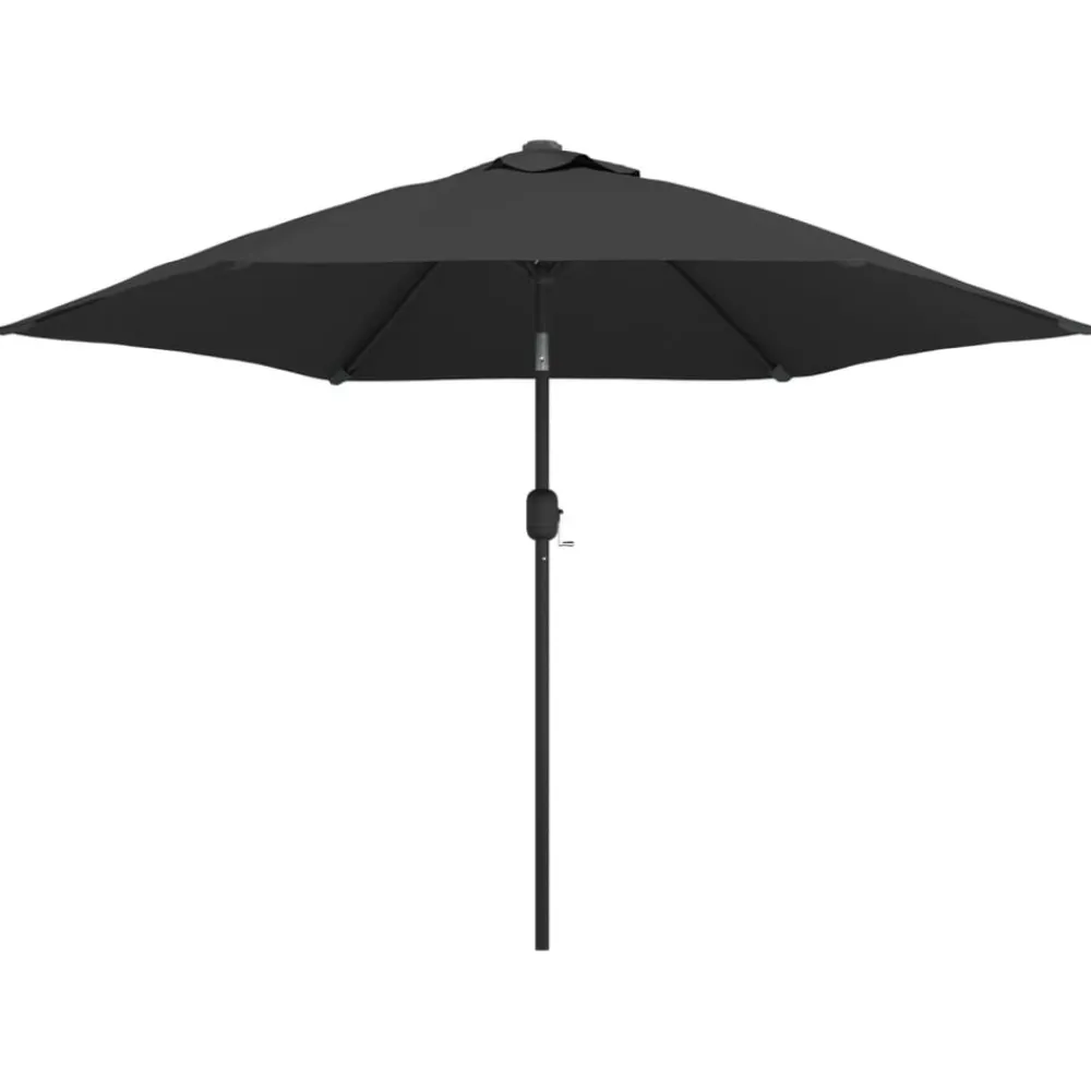 Maison Exclusive - Parasol d'extérieur avec poteau en métal 300 cm anthracite Discount