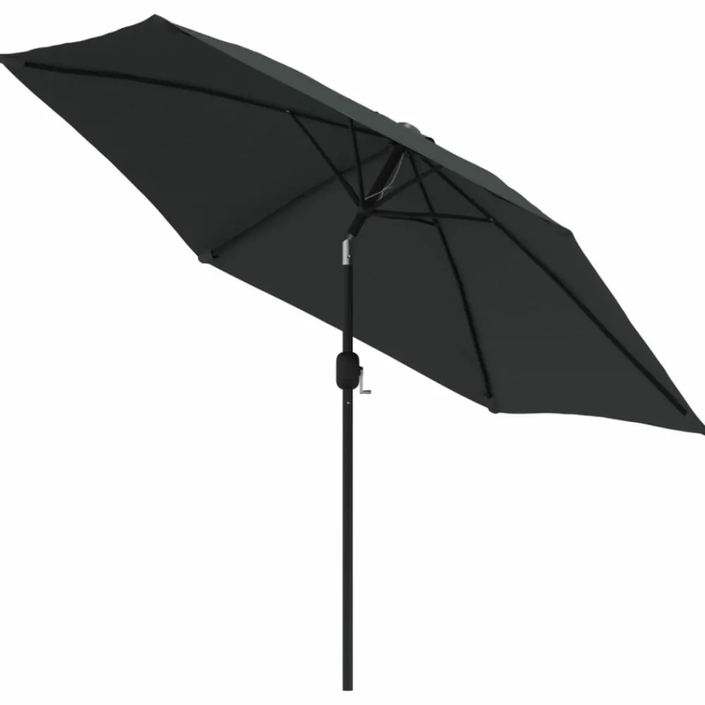Maison Exclusive - Parasol d'extérieur avec poteau en métal 300 cm anthracite Discount