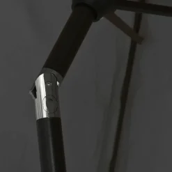 Maison Exclusive - Parasol d'extérieur avec poteau en métal 300 cm anthracite Discount