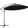 Maison Exclusive Parasols, Voiles D’Ombrage | - Parasol suspendu avec poteau anthracite 3 m