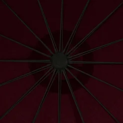 Maison Exclusive Parasols, Voiles D’Ombrage | - Parasol suspendu avec poteau bordeaux 3 m