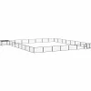 Maison Exclusive Niches, Paniers Et Transports | - Parc pour chien 32panneaux noir 100x50cm acier enduit de poudre