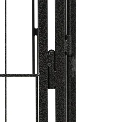 Maison Exclusive - Parc pour chien 20panneaux noir 100x50cm acier enduit de poudre Discount