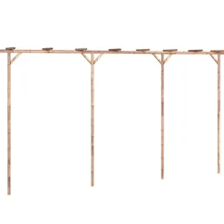 Maison Exclusive - Pergola bambou 385x40x205 cm Discount