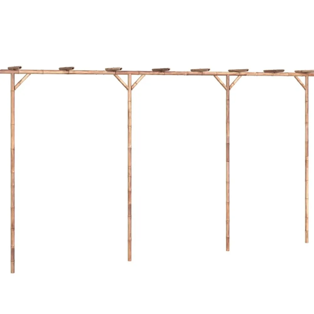 Maison Exclusive - Pergola bambou 385x40x205 cm Discount