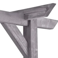 Maison Exclusive - Pergola de jardin gris 200x40x205 cm bois de pin imprégné New