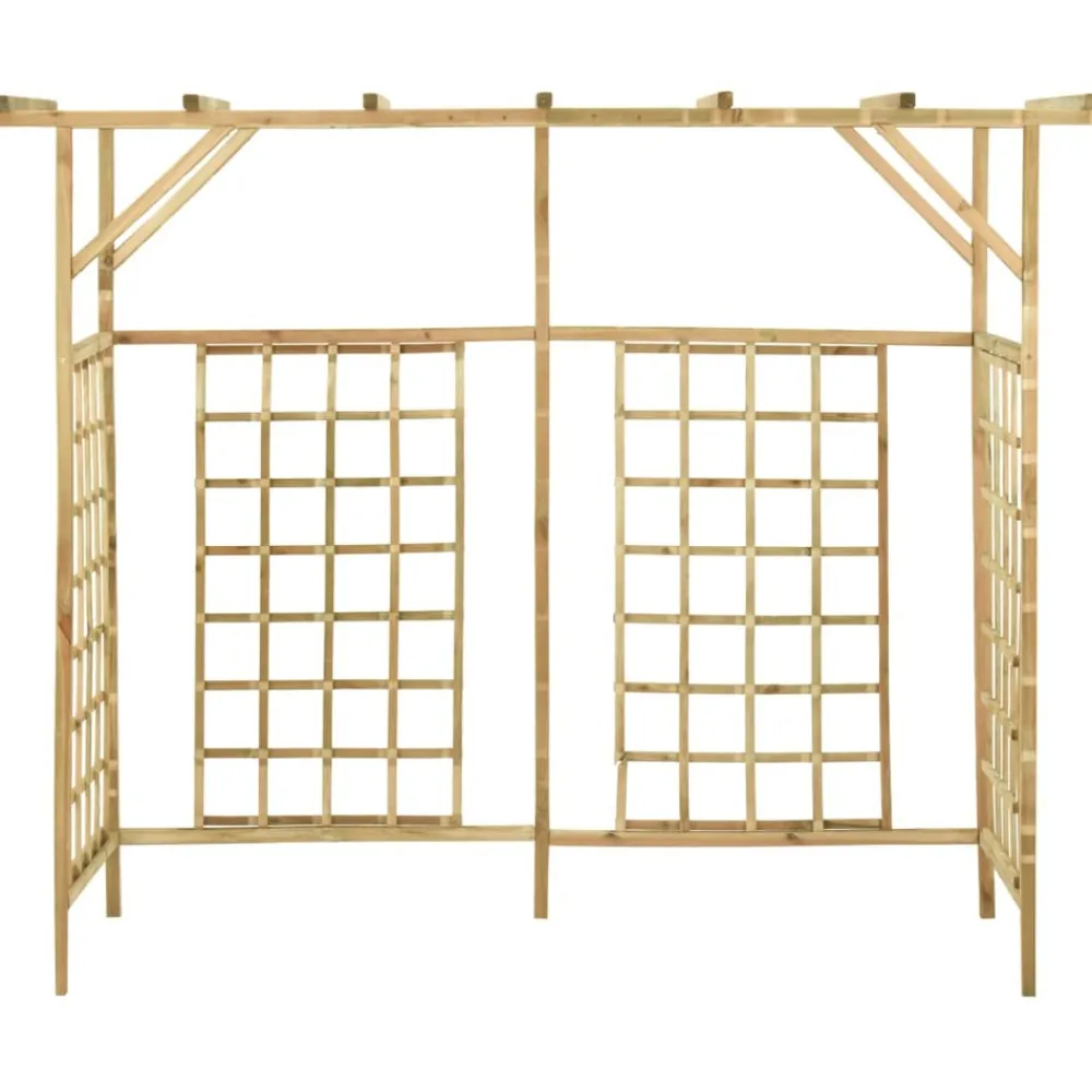 Maison Exclusive Pergolas, Tonnelles, Barnums | - Pergola de jardin 130x60x230 cm bois de pin imprégné