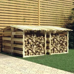 Maison Exclusive Pergolas, Tonnelles, Barnums | - Pergolas avec toits 4 pcs 100x90x100 cm bois de pin imprégné