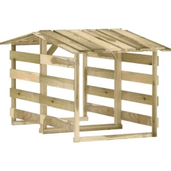 Maison Exclusive Pergolas, Tonnelles, Barnums | - Pergolas avec toits 2 pcs 100x90x100 cm bois de pin imprégné