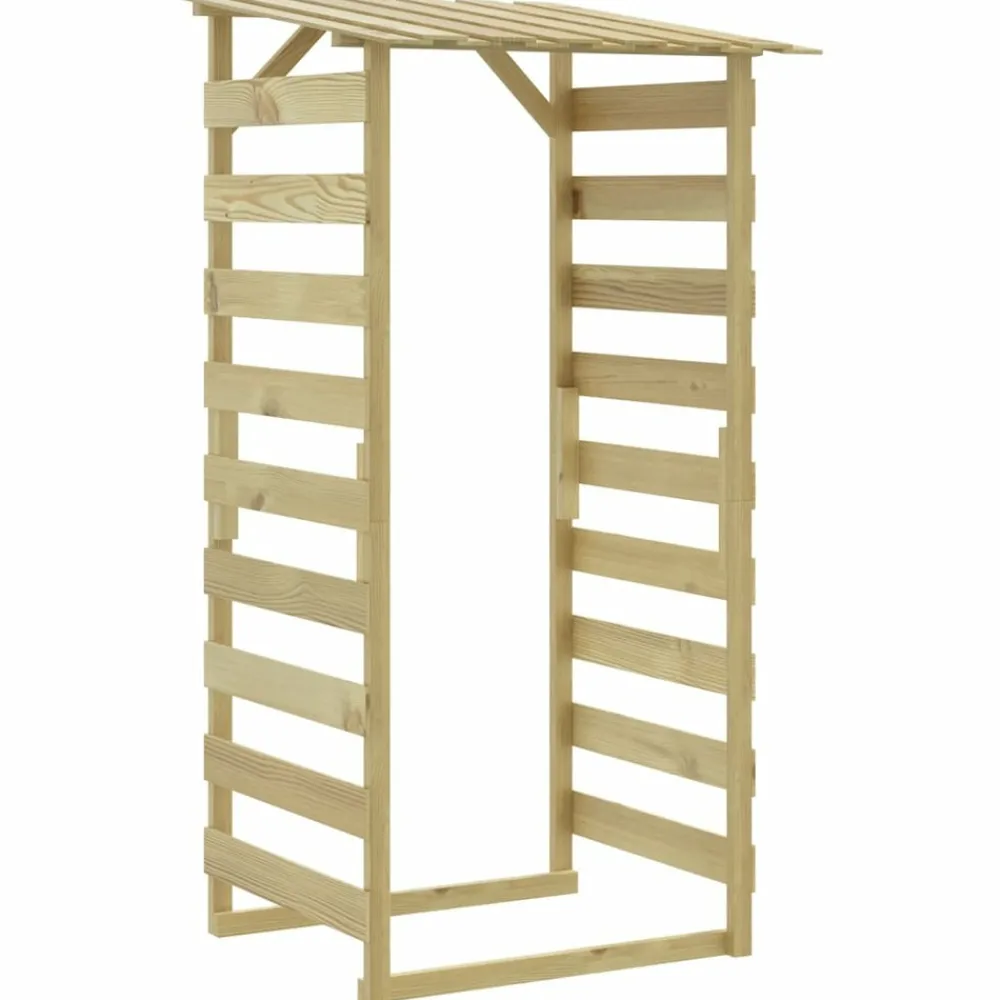 Maison Exclusive Pergolas, Tonnelles, Barnums | - Pergolas avec toits 2 pcs 100x90x200 cm bois de pin imprégné