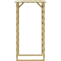 Maison Exclusive Pergolas, Tonnelles, Barnums | - Pergolas avec toits 2 pcs 100x90x200 cm bois de pin imprégné