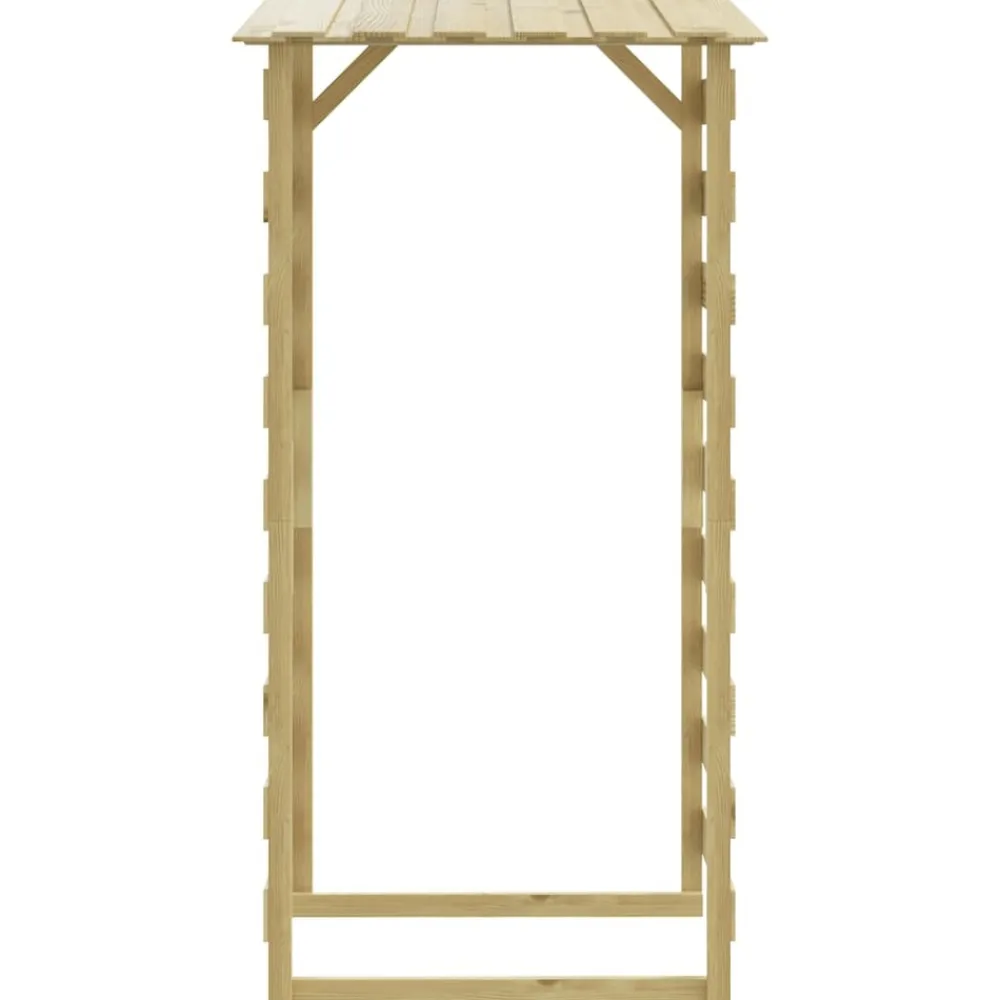 Maison Exclusive Pergolas, Tonnelles, Barnums | - Pergolas avec toits 2 pcs 100x90x200 cm bois de pin imprégné