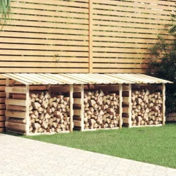 Maison Exclusive Pergolas, Tonnelles, Barnums | - Pergolas avec toits 3 pcs 100x90x100 cm bois de pin imprégné