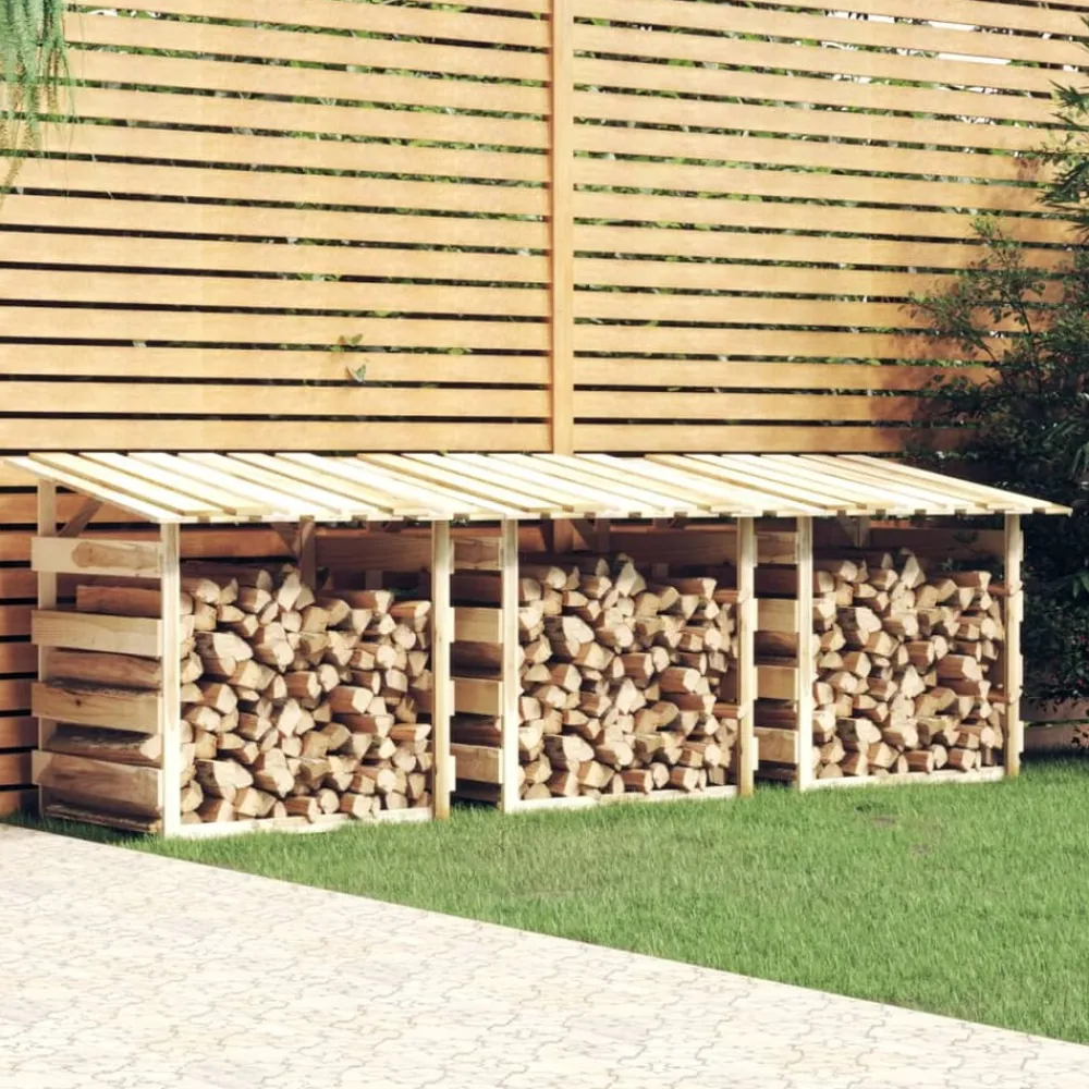 Maison Exclusive Pergolas, Tonnelles, Barnums | - Pergolas avec toits 3 pcs 100x90x100 cm bois de pin imprégné