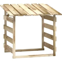 Maison Exclusive Pergolas, Tonnelles, Barnums | - Pergolas avec toits 3 pcs 100x90x100 cm bois de pin imprégné