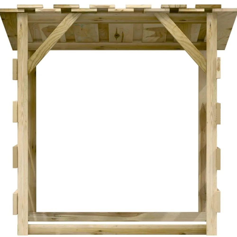 Maison Exclusive Pergolas, Tonnelles, Barnums | - Pergolas avec toits 3 pcs 100x90x100 cm bois de pin imprégné