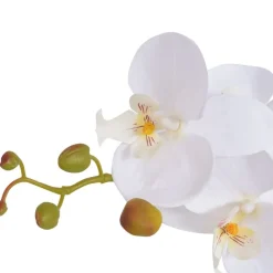 Maison Exclusive Plantes Artificielles | - Plante artificielle avec pot orchidée 65 cm blanc