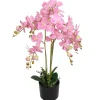 Maison Exclusive Plantes Artificielles | - Plante artificielle avec pot orchidée 75 cm rose