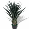 Maison Exclusive Plantes Artificielles | - Plante artificielle avec pot yucca 85 cm vert