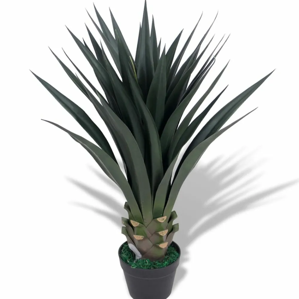 Maison Exclusive Plantes Artificielles | - Plante artificielle avec pot yucca 85 cm vert