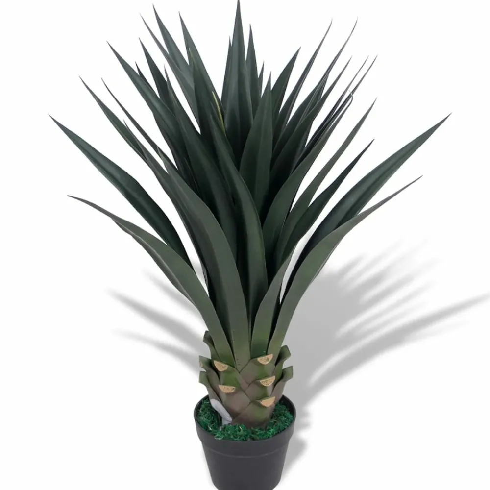 Maison Exclusive Plantes Artificielles | - Plante artificielle avec pot yucca 85 cm vert