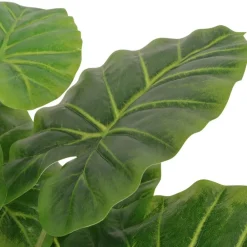 Maison Exclusive Plantes Artificielles | - Plante artificielle avec pot taro 85 cm vert