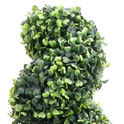 Maison Exclusive - Plante de buis artificiel en spirale avec pot vert 89 cm Sale