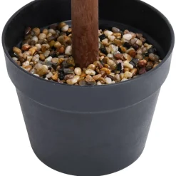 Maison Exclusive - Plante de buis artificiel avec pot forme de boule vert 90 cm Outlet