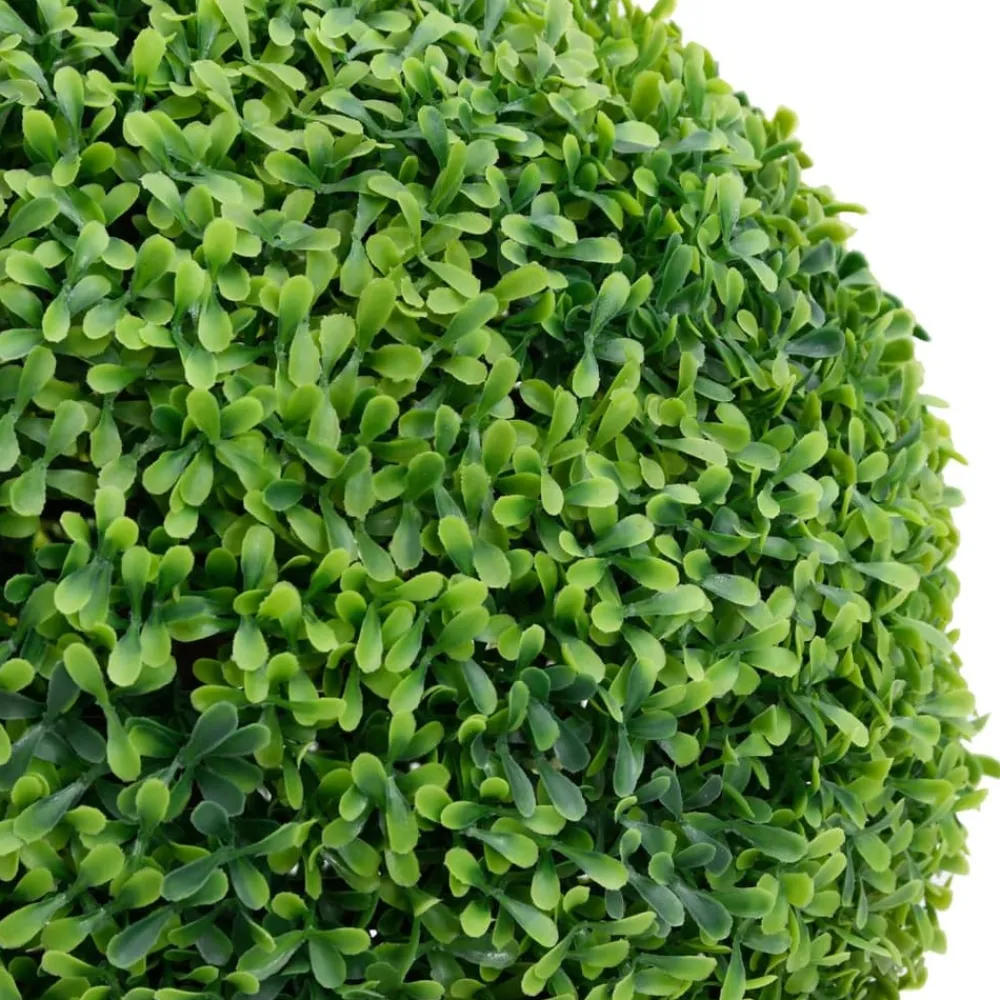 Maison Exclusive Plantes Artificielles | - Plante de buis artificiel avec pot forme de boule vert 71 cm